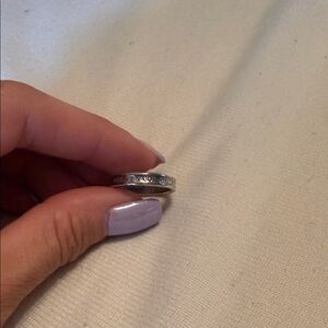 Tiffany & Co. Silver Double Band Ring